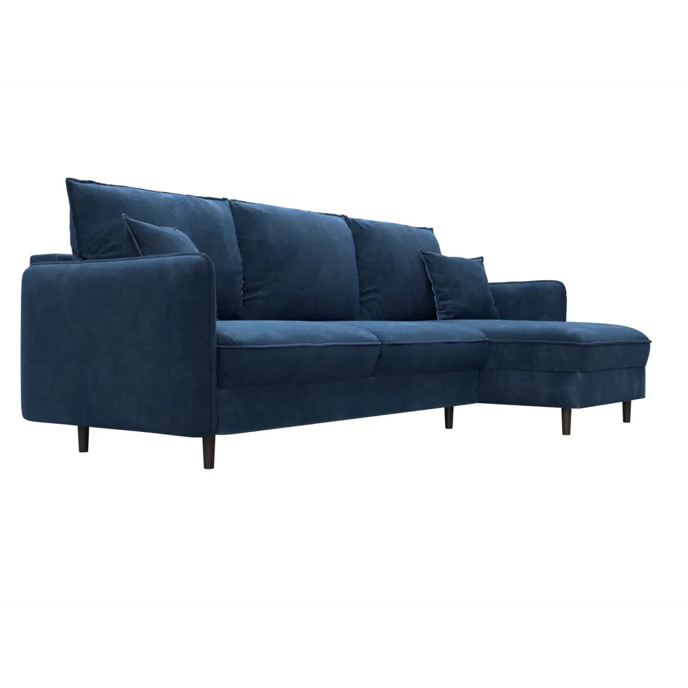 Фото 4 Диван угловой Лига-064 НПБ Лига диванов 129643 248x98x163 см велюр цвет brut 11 синий Фото 4 Диван угловой Лига-064 НПБ Лига диванов 129643 248x98x163 см велюр цвет brut 11 синий