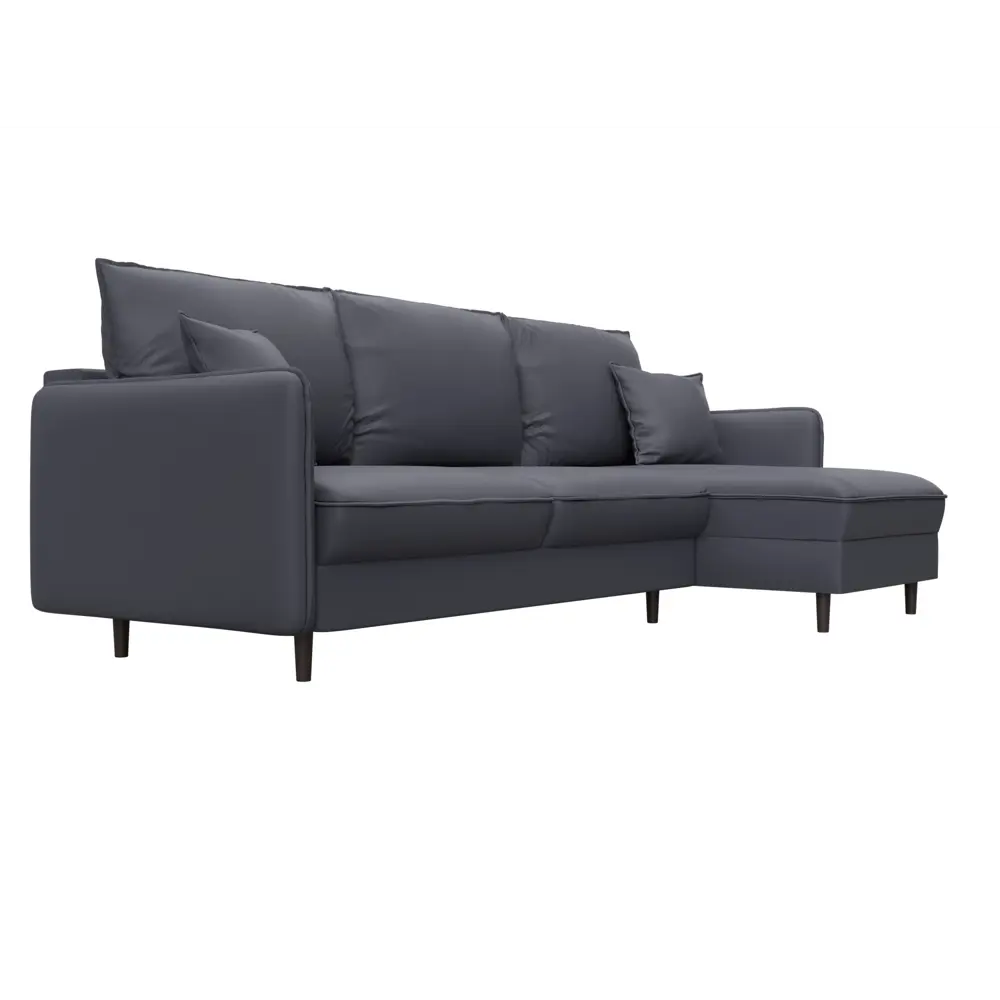 Фото 4 Диван угловой Лига-064 НПБ Лига диванов 129934 248x98x163 см экокожа цвет grifon 15 серый Фото 4 Диван угловой Лига-064 НПБ Лига диванов 129934 248x98x163 см экокожа цвет grifon 15 серый