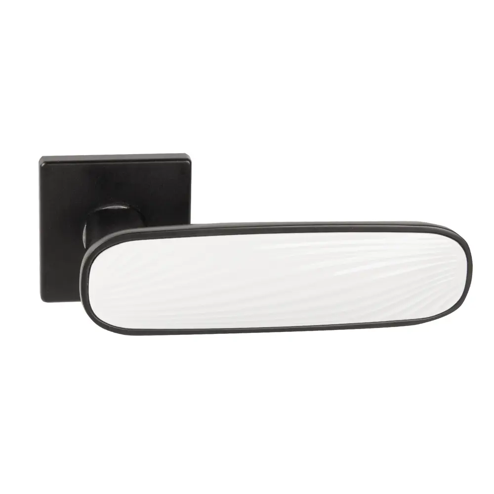 Фото Ручка раздельная Punto K.EST.Q52.SHADE BL/WH-24 черный/белый Фото Ручка раздельная Punto K.EST.Q52.SHADE BL/WH-24 черный/белый
