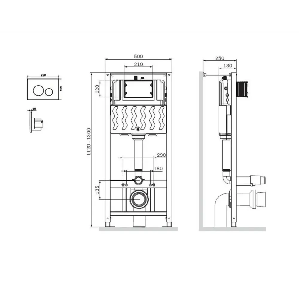 Фото 7 Инсталляция для унитаза AM.PM I012704.7031_7214