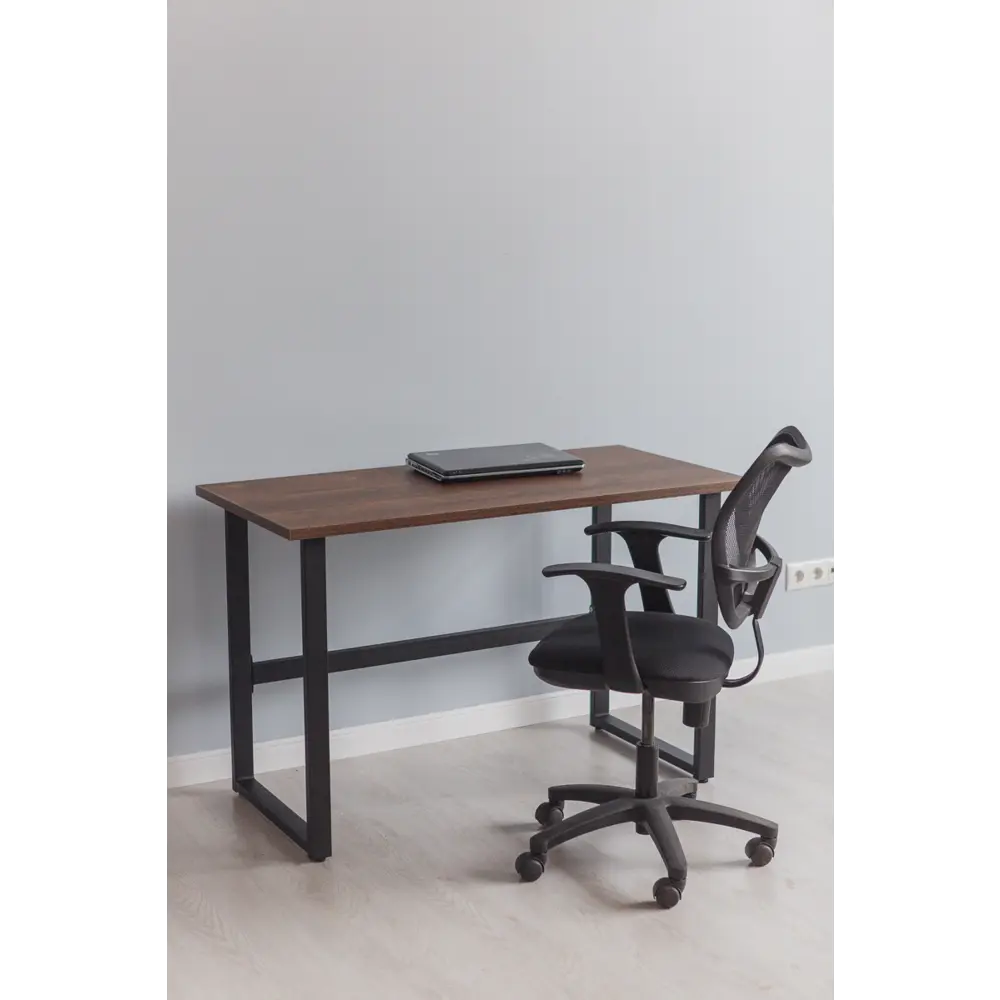 Фото Стол компьютерный Diko loft Good desk 90x75x60 см ЛДСП цвет дуб бронза/черный Фото Стол компьютерный Diko loft Good desk 90x75x60 см ЛДСП цвет дуб бронза/черный