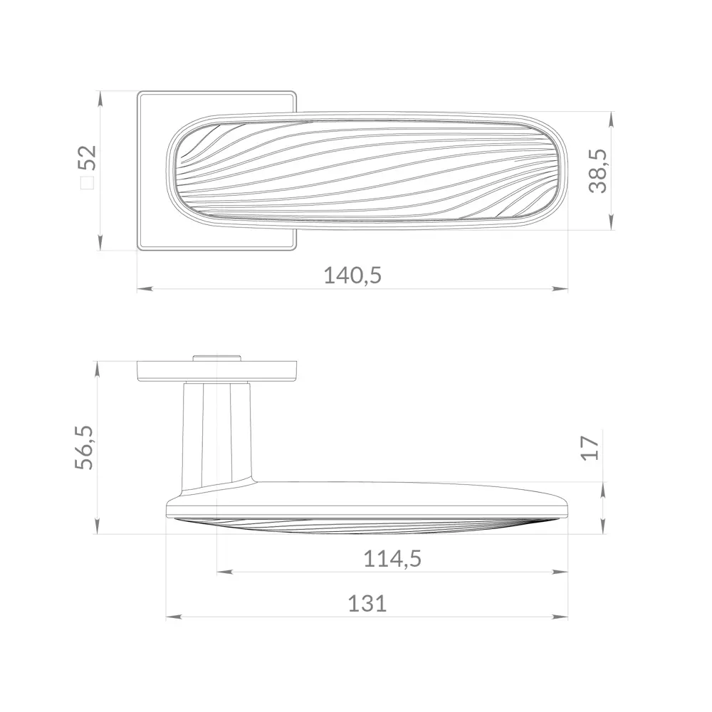 Фото 2 Ручка раздельная Punto K.EST.Q52.SHADE BL/ND-24 черный/ночная пустыня Фото 2 Ручка раздельная Punto K.EST.Q52.SHADE BL/ND-24 черный/ночная пустыня