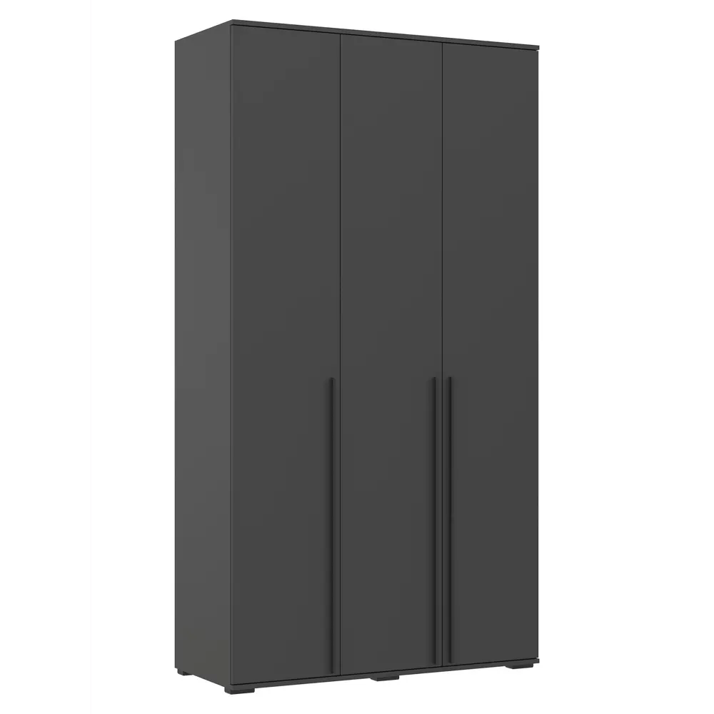 Фото 3 Комплект мебели для прихожей Сима-ленд Норд 200x223x51 см ЛДСП цвет графит Фото 3 Комплект мебели для прихожей Сима-ленд Норд 200x223x51 см ЛДСП цвет графит