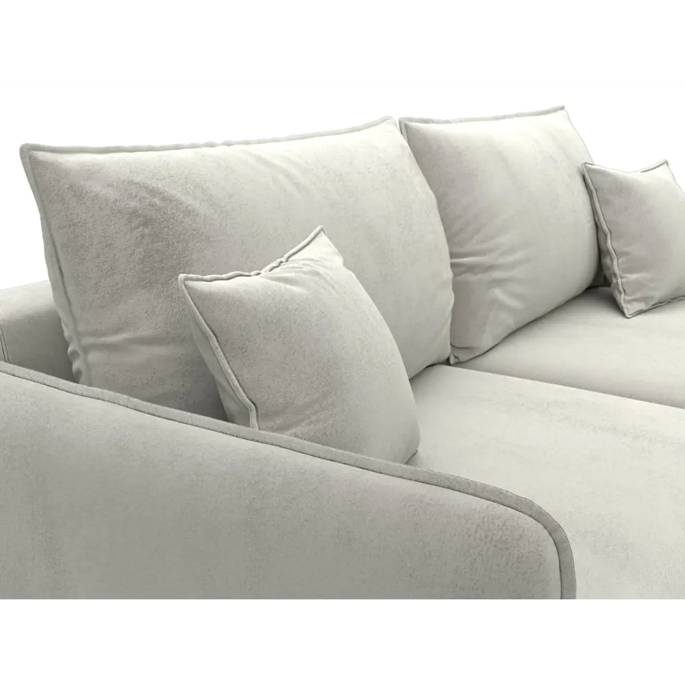 Фото 5 Диван прямой Лига-064 НПБ Лига диванов 129607 217x98x105 см велюр цвет tower 01 молочный Фото 5 Диван прямой Лига-064 НПБ Лига диванов 129607 217x98x105 см велюр цвет tower 01 молочный