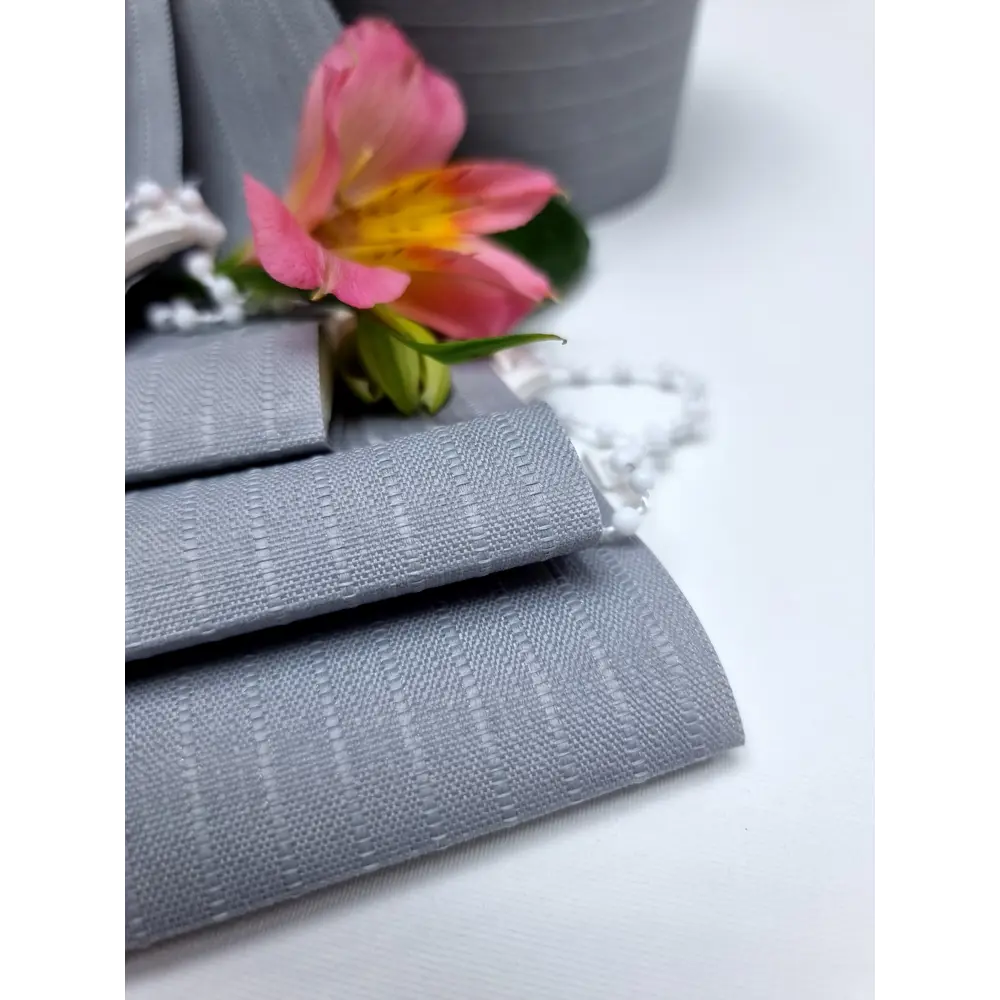 Фото 6 Ламели для вертикальных жалюзи Бинар Лайн 130 см полиэстер цвет серый 25 шт