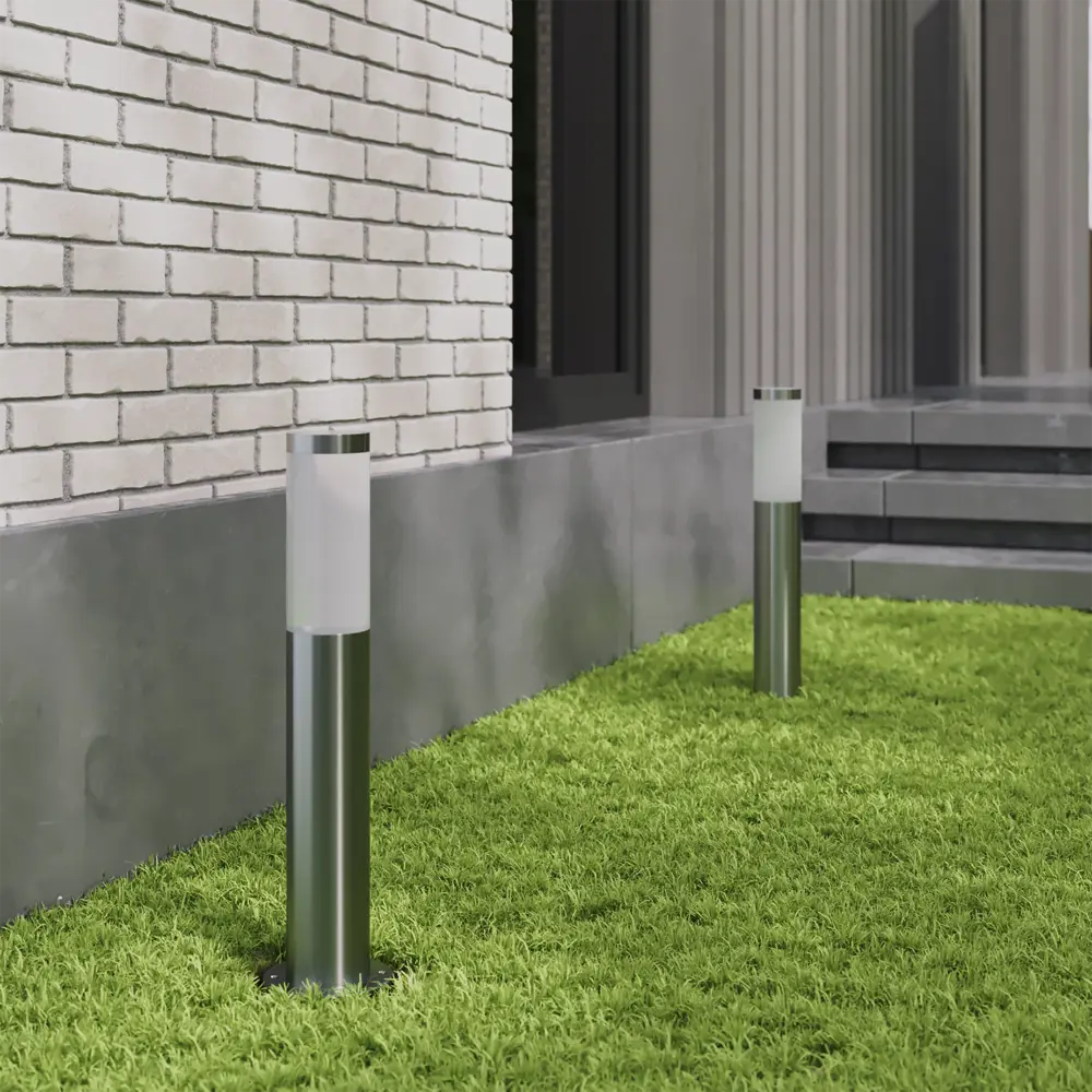 Фото 2 Маленький фонарный столб уличный Kreaforta Begnas 50 см цвет антрацит Фото 2 Маленький фонарный столб уличный Kreaforta Begnas 50 см цвет антрацит