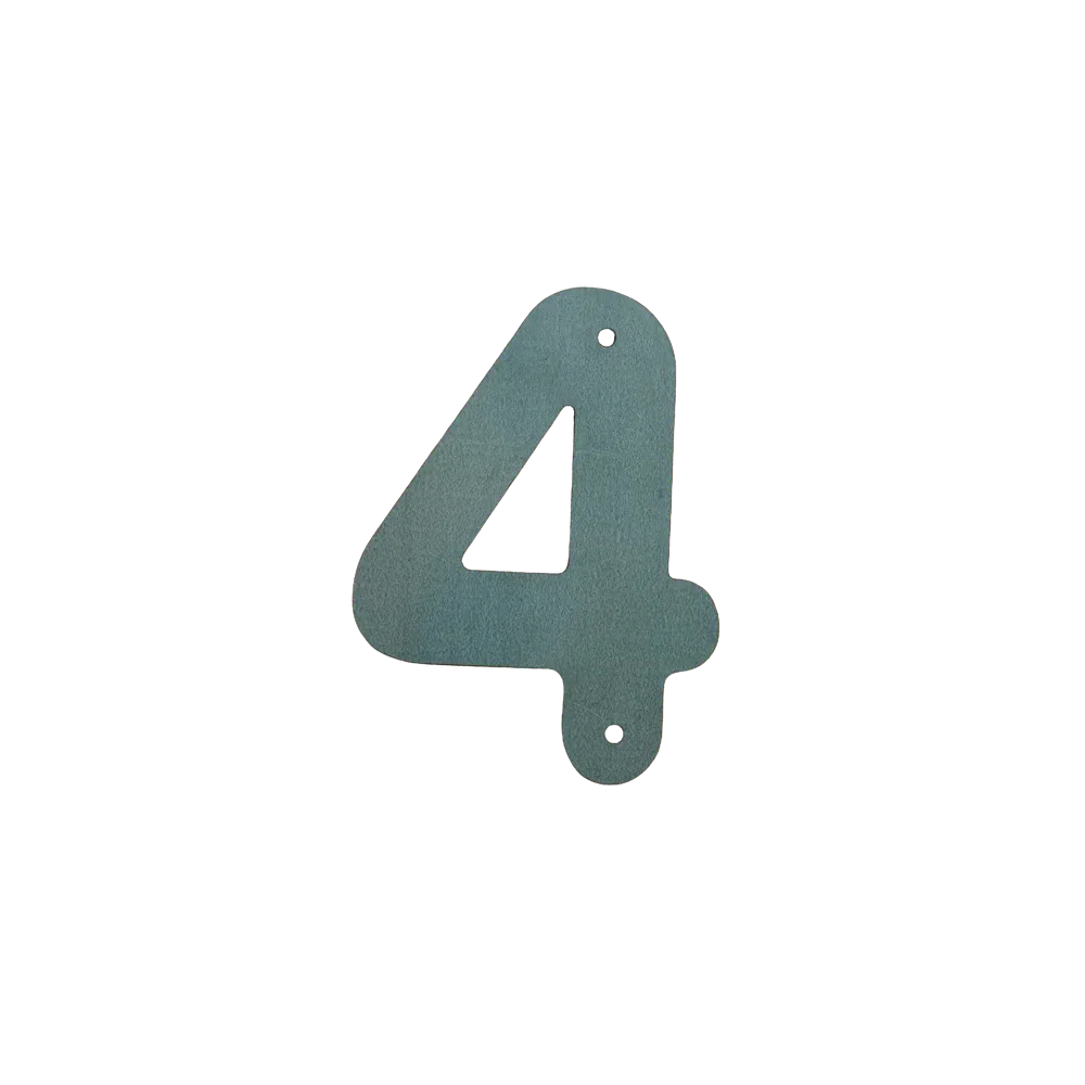 Фото Декоративный элемент цифра "4" Фото Декоративный элемент цифра "4"