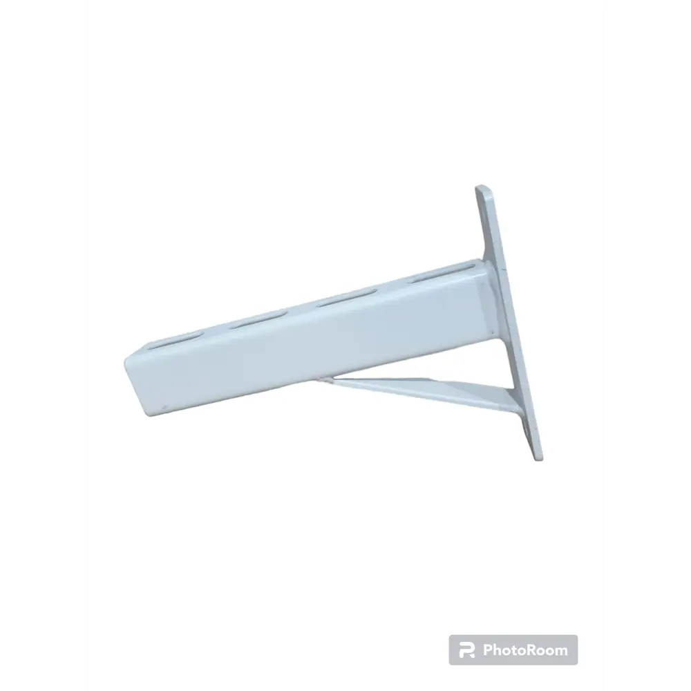 Фото Кронштейн 250 L 4x16 см нагрузка до 45 кг цвет белый