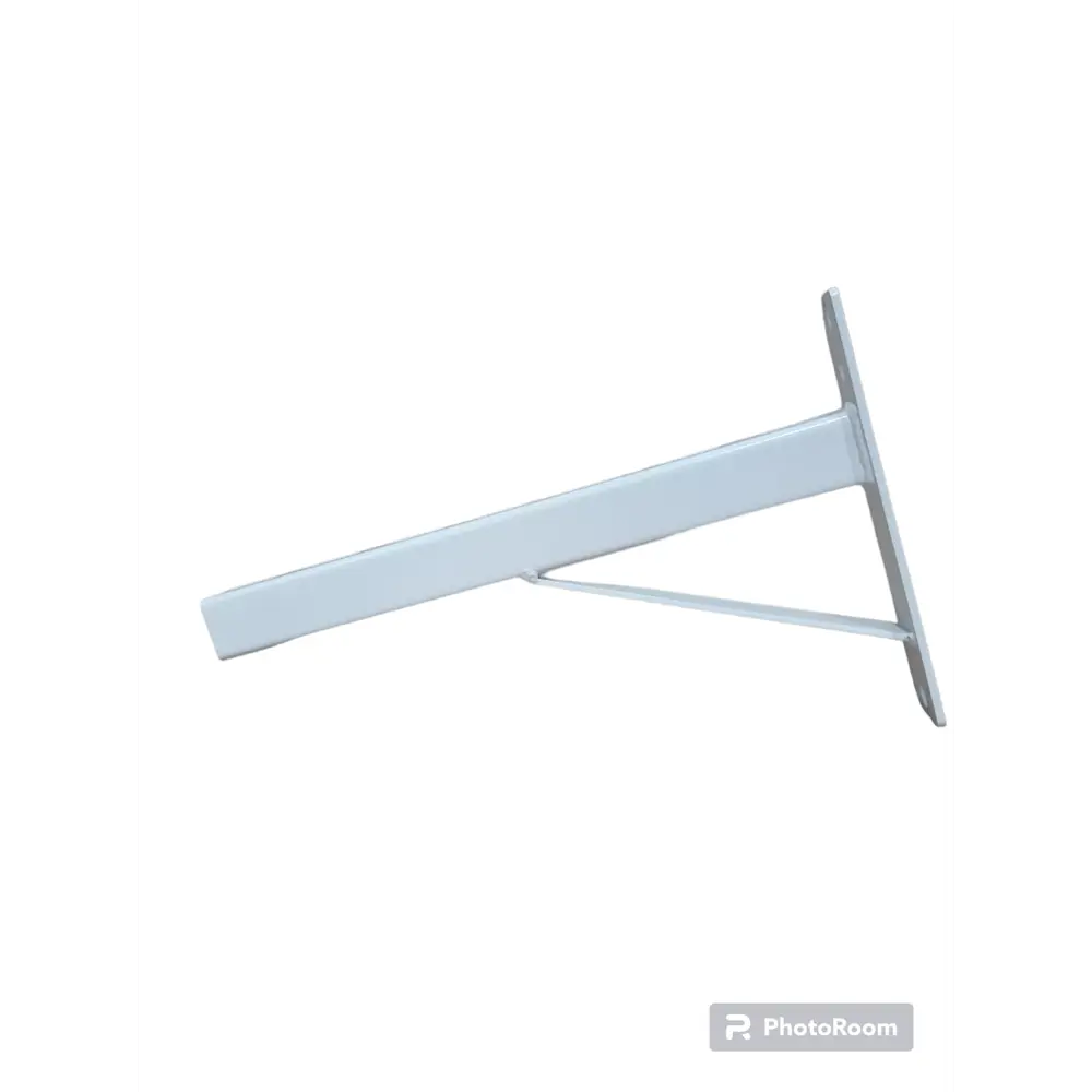 Фото 3 Кронштейн 350 L 4x21 см нагрузка до 55 кг цвет белый