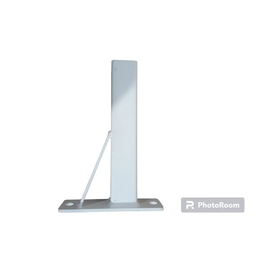 Фото 2 Кронштейн 200 R 4x14 см нагрузка до 40 кг цвет белый Фото 2 Кронштейн 200 R 4x14 см нагрузка до 40 кг цвет белый