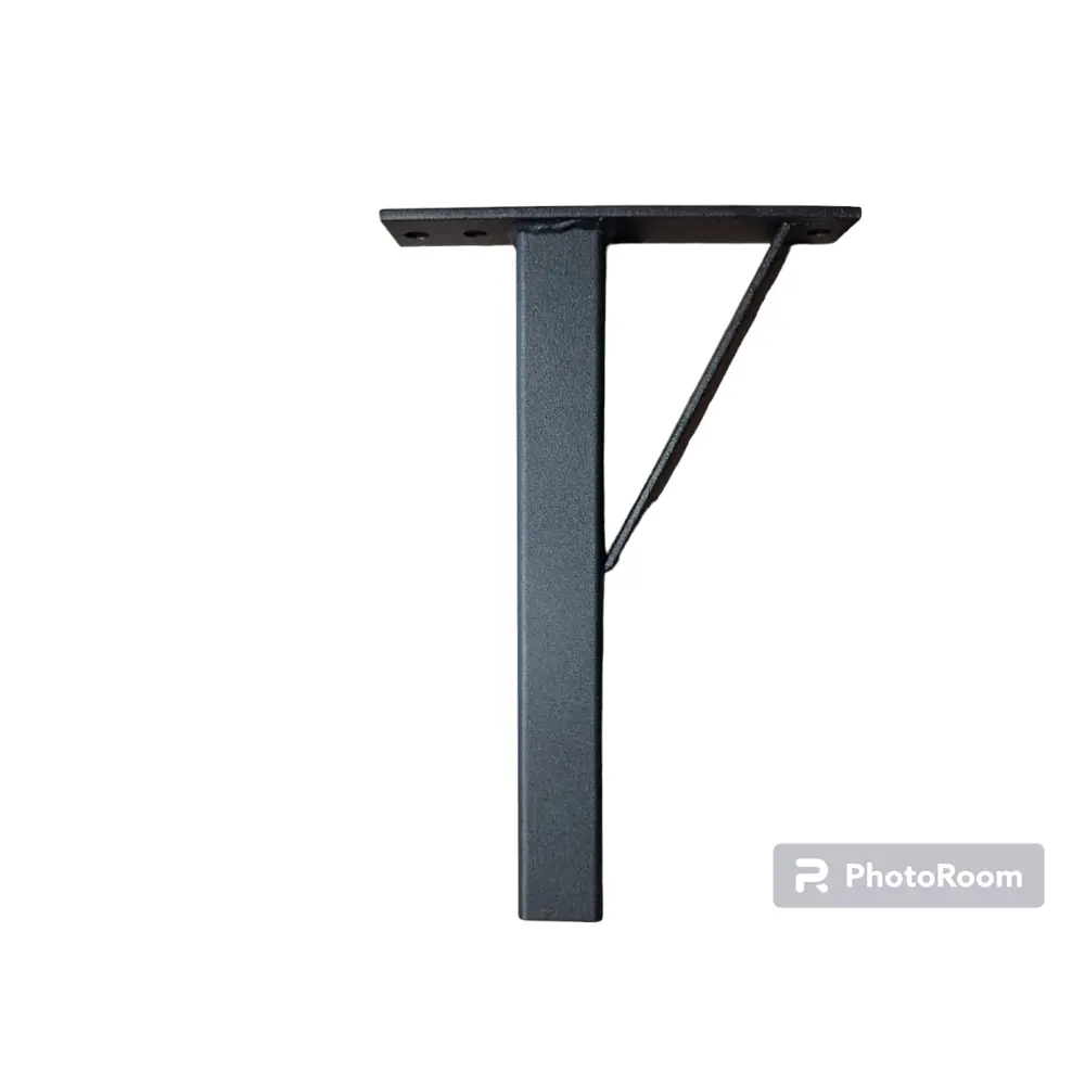 Фото Кронштейн 300 R 4x20 см нагрузка до 50 кг цвет черный