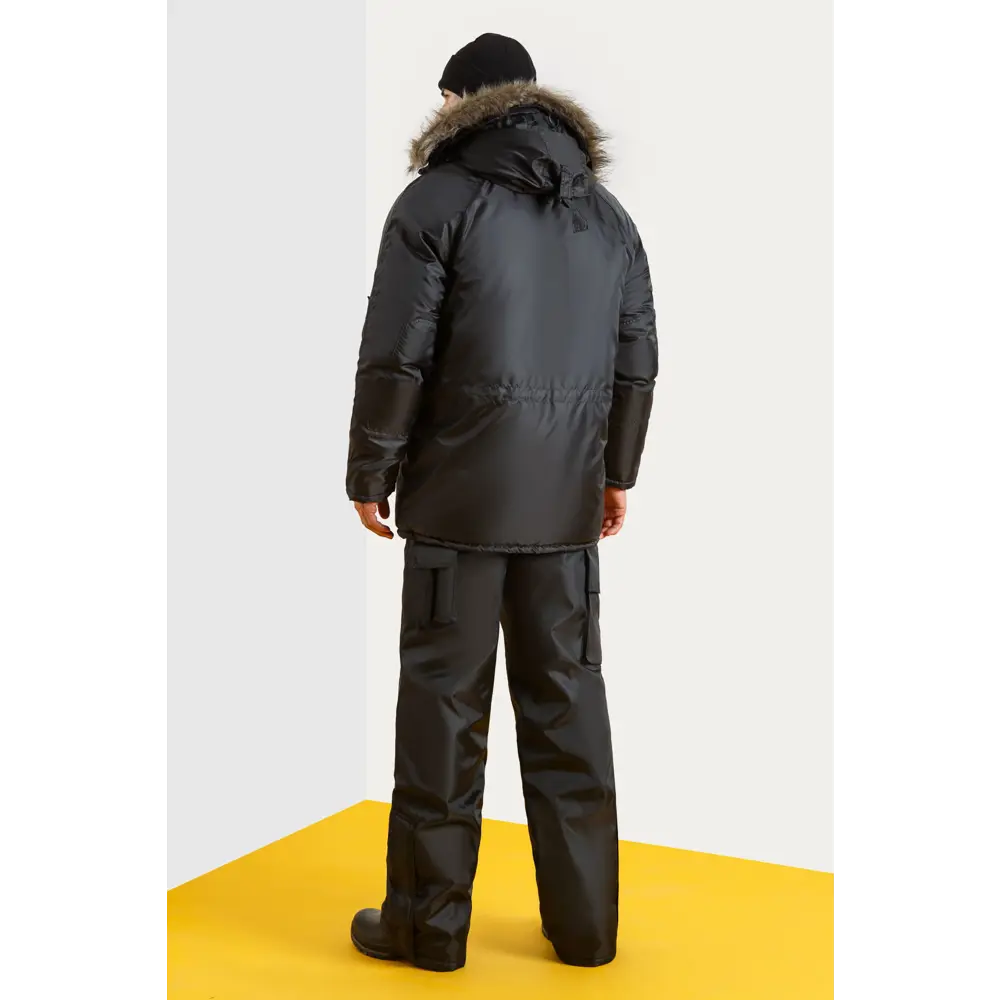 Фото 6 Куртка рабочая утепленная Союзспецодежда Север черная/оранжевая размер 60-62 рост 170-176 см Фото 6 Куртка рабочая утепленная Союзспецодежда Север черная/оранжевая размер 60-62 рост 170-176 см