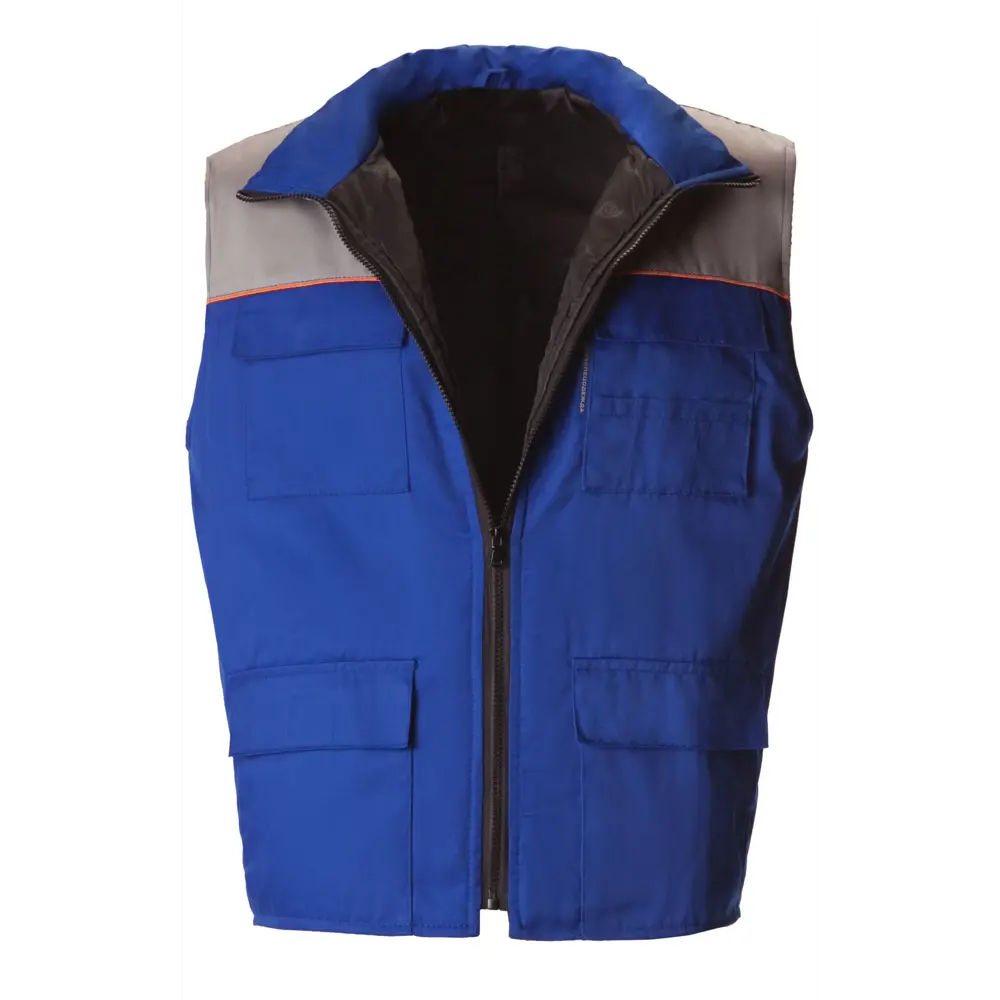 Фото 3 Жилет рабочий утепленный Союзспецодежда Профессионал василёк/светло-серый размер 64-66 рост 170-176 см Фото 3 Жилет рабочий утепленный Союзспецодежда Профессионал василёк/светло-серый размер 64-66 рост 170-176 см