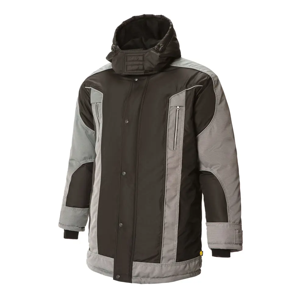 Фото Куртка рабочая утепленная Союзспецодежда Ультра черная/серая размер 52-54 рост 182-188 см