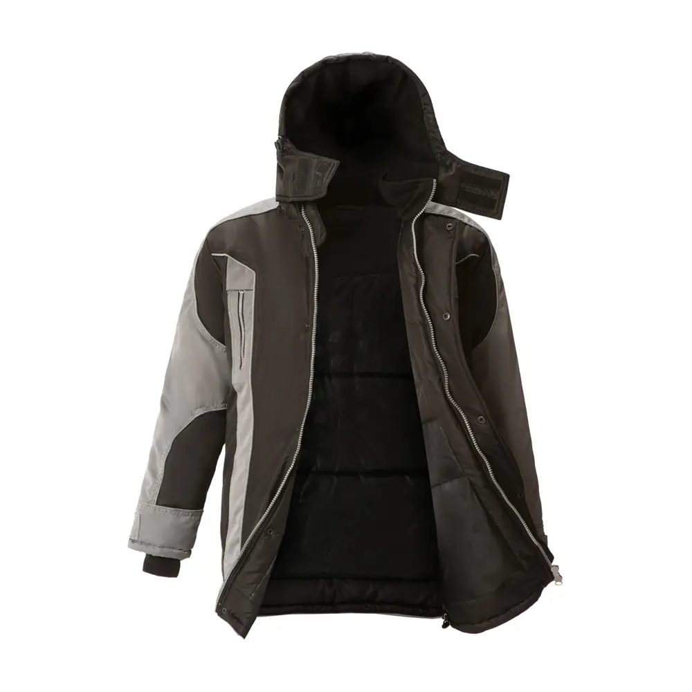 Фото 4 Куртка рабочая утепленная Союзспецодежда Ультра черная/серая размер 56-58 рост 170-176 см