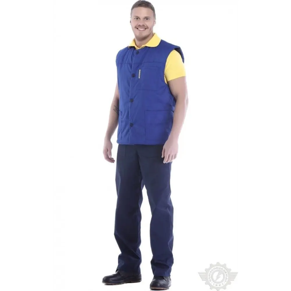 Фото 4 Жилет рабочий утепленный Союзспецодежда Эксперт василёк размер 48-50 рост 158-188 см Фото 4 Жилет рабочий утепленный Союзспецодежда Эксперт василёк размер 48-50 рост 158-188 см