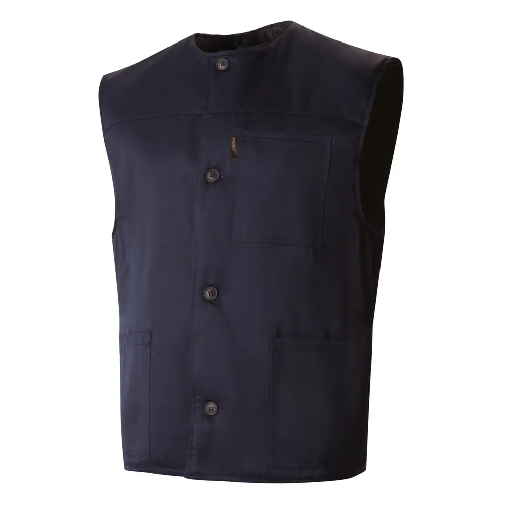 Фото Жилет рабочий утепленный Союзспецодежда Эксперт темно-синий размер 48-50 рост 158-188 см