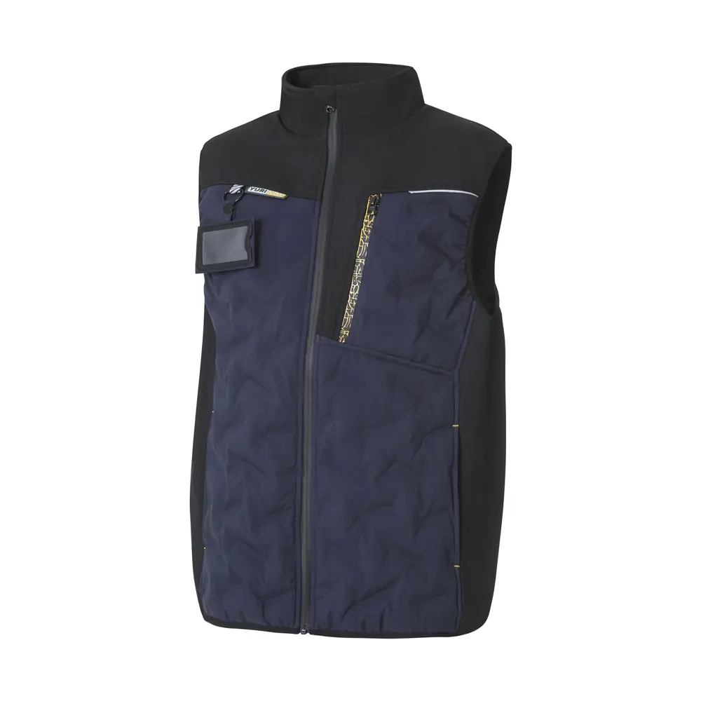 Фото Жилет рабочий утепленный Союзспецодежда Юринокс Фьюжн темно-синий/черный размер 48-50 рост 170-176 см