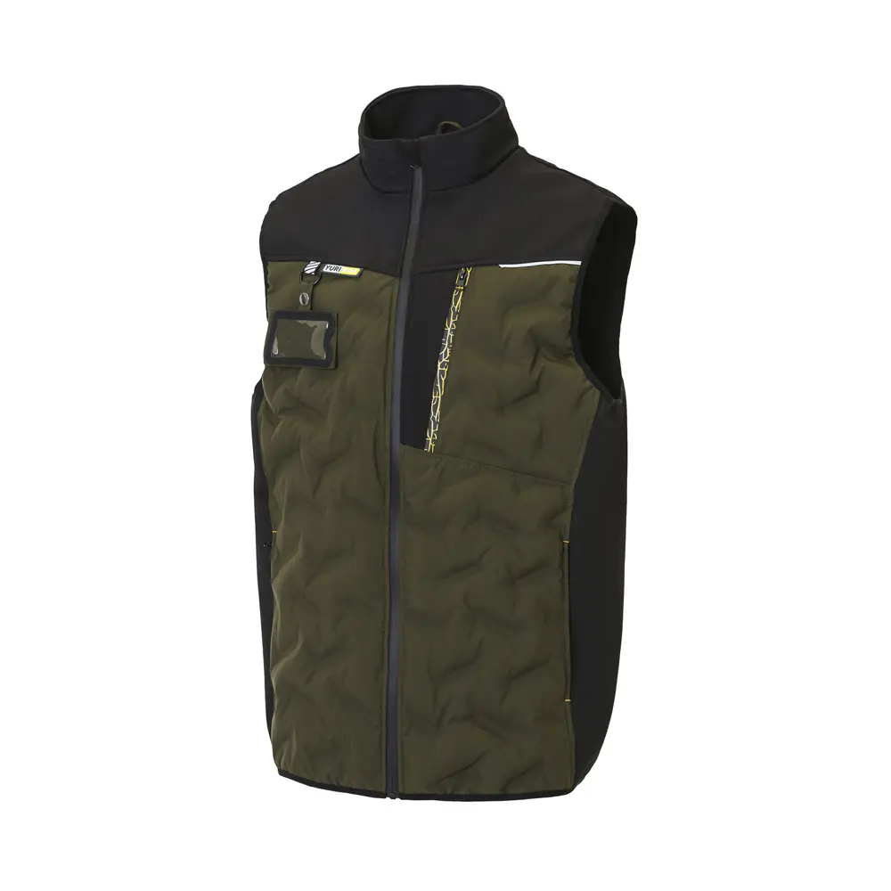 Фото Жилет рабочий утепленный Союзспецодежда Юринокс Фьюжн хаки/черный размер 48-50 рост 170-176 см Фото Жилет рабочий утепленный Союзспецодежда Юринокс Фьюжн хаки/черный размер 48-50 рост 170-176 см