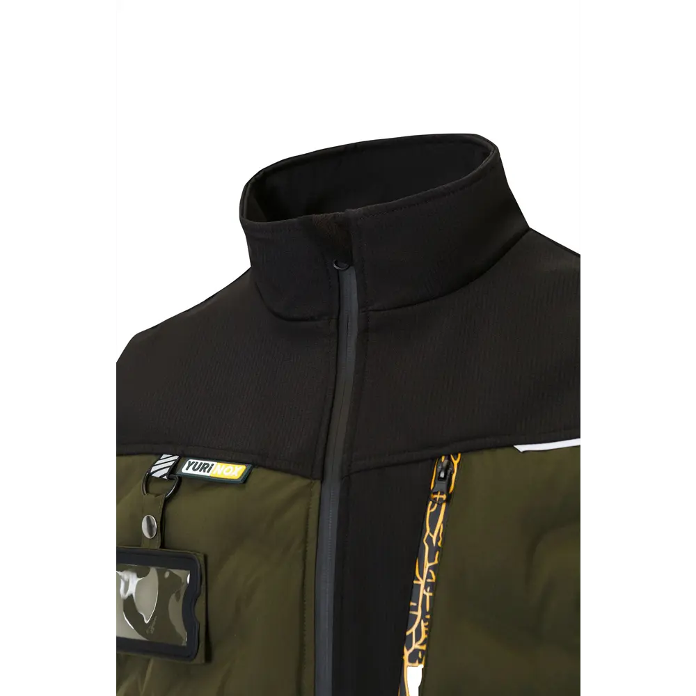 Фото 4 Жилет рабочий утепленный Союзспецодежда Юринокс Фьюжн хаки/черный размер 48-50 рост 170-176 см Фото 4 Жилет рабочий утепленный Союзспецодежда Юринокс Фьюжн хаки/черный размер 48-50 рост 170-176 см