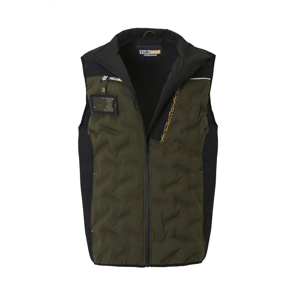 Фото 3 Жилет рабочий утепленный Союзспецодежда Юринокс Фьюжн хаки/черный размер 52-54 рост 182-188 см Фото 3 Жилет рабочий утепленный Союзспецодежда Юринокс Фьюжн хаки/черный размер 52-54 рост 182-188 см