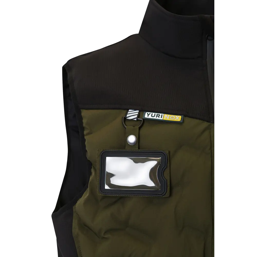 Фото 6 Жилет рабочий утепленный Союзспецодежда Юринокс Фьюжн хаки/черный размер 52-54 рост 182-188 см Фото 6 Жилет рабочий утепленный Союзспецодежда Юринокс Фьюжн хаки/черный размер 52-54 рост 182-188 см