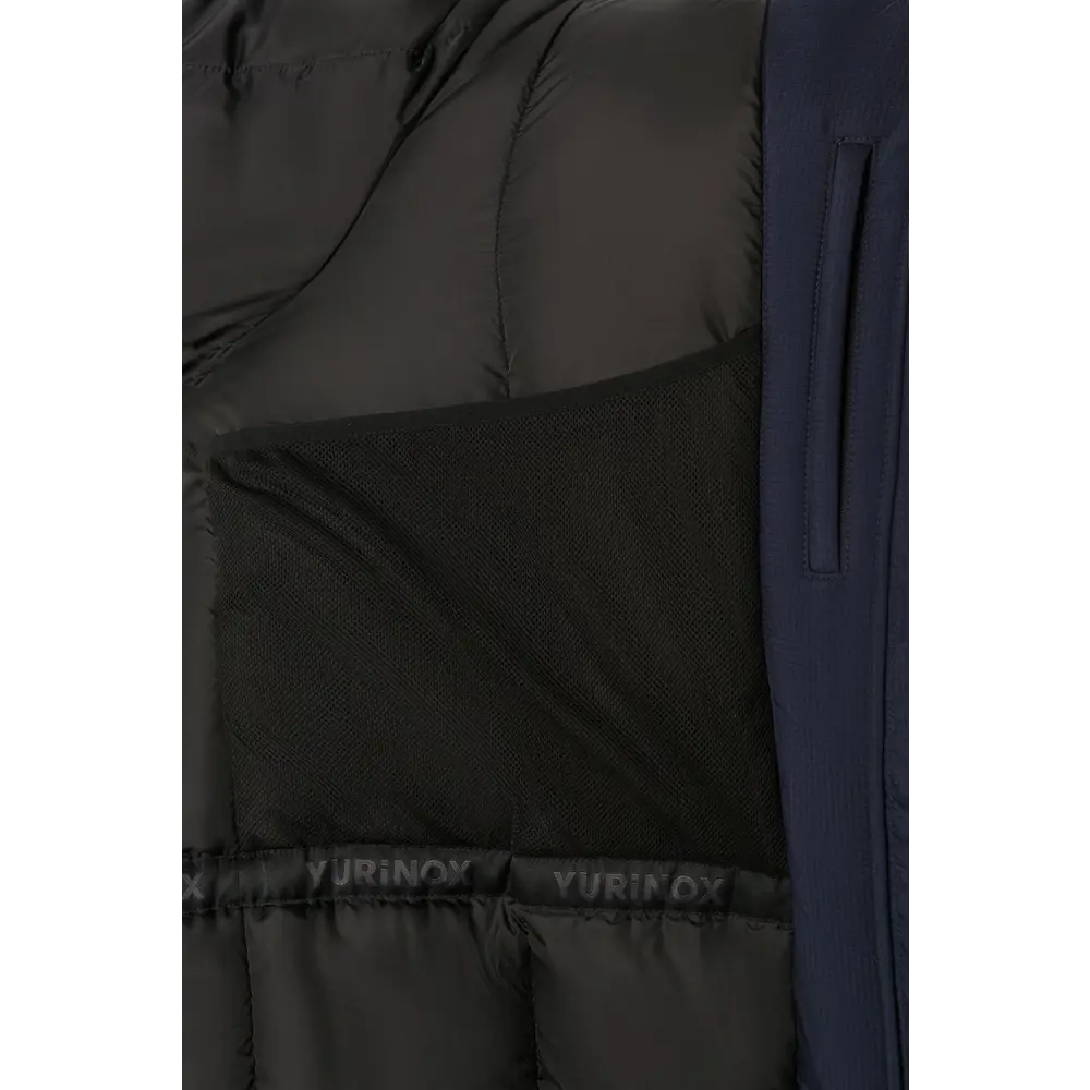 Фото 15 Куртка рабочая утепленная Союзспецодежда Юринокс Макс темно-синяя/черная размер 56-58 рост 170-176 см