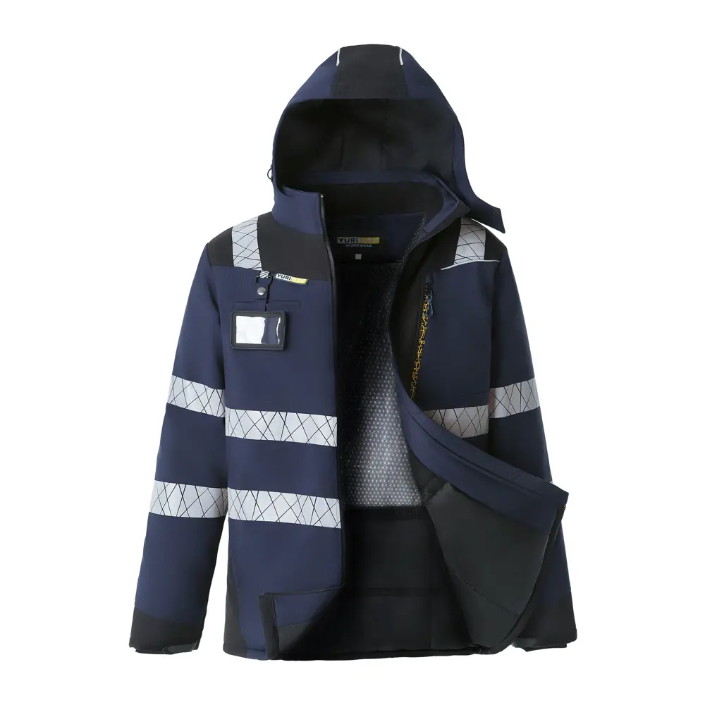 Фото 4 Куртка рабочая утепленная Союзспецодежда Юринокс Макс темно-синяя/черная размер 56-58 рост 182-188 см