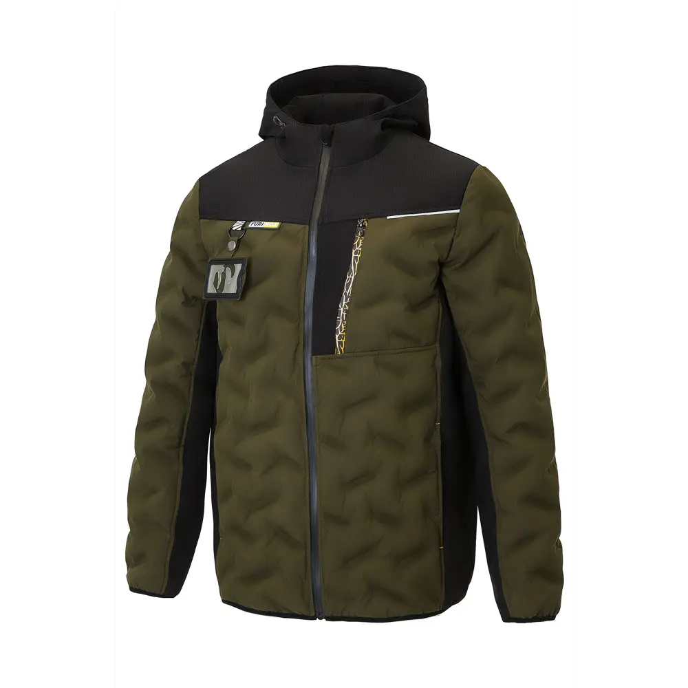 Фото Куртка рабочая утепленная Союзспецодежда Юринокс Фьюжн хаки/черная размер 48-50 рост 170-176 см