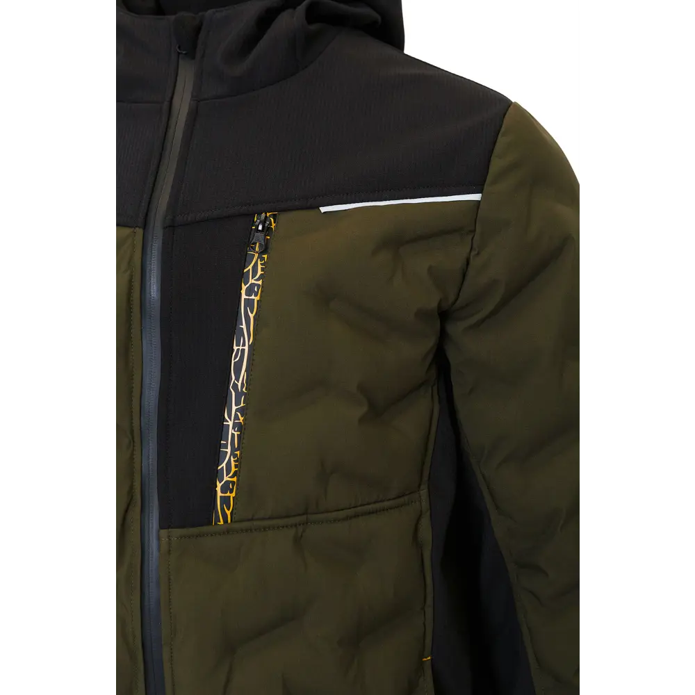 Фото 9 Куртка рабочая утепленная Союзспецодежда Юринокс Фьюжн хаки/черная размер 48-50 рост 170-176 см