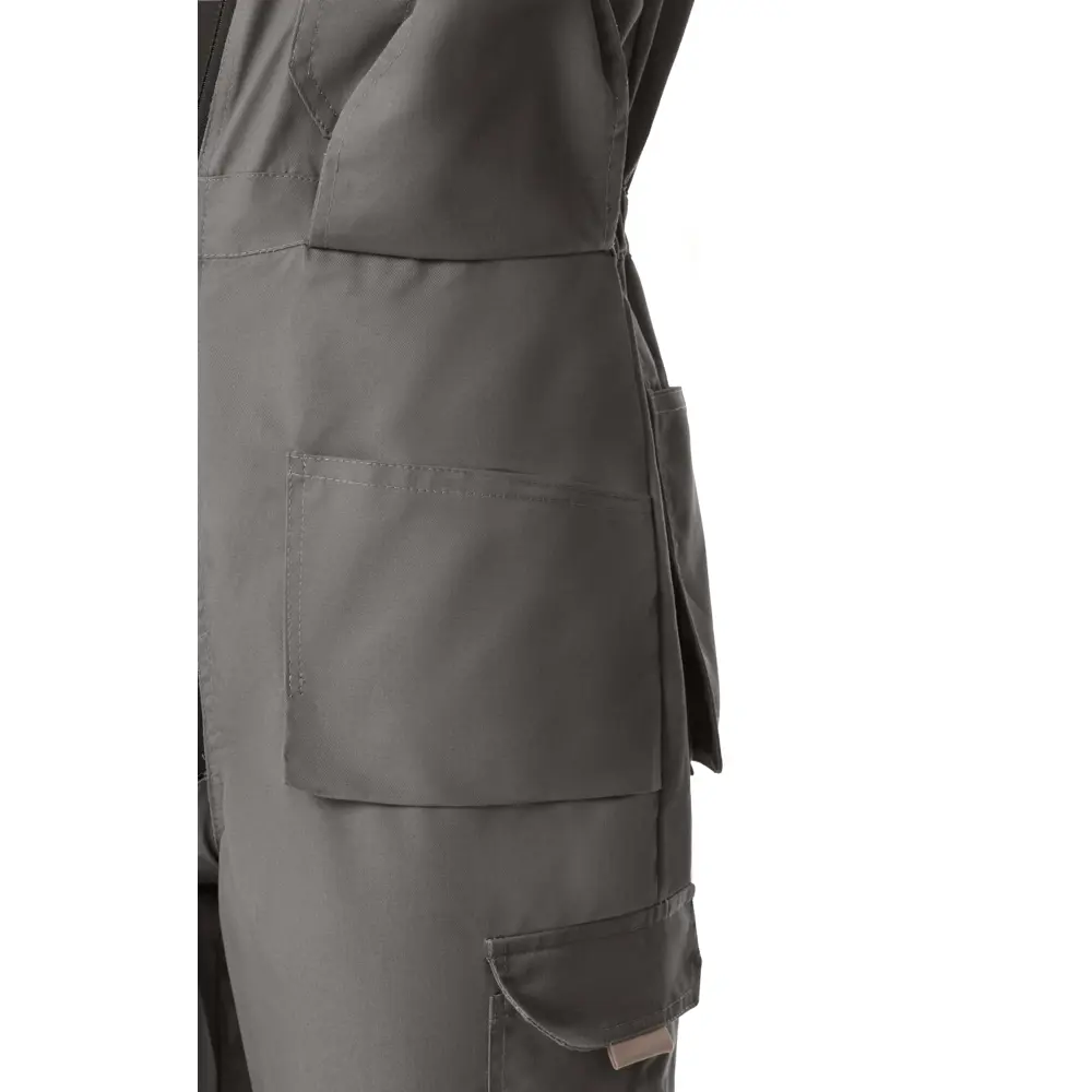 Фото 6 Полукомбинезон рабочий Союзспецодежда Профессионал темно-серый размер 56-58 рост 170-176 см