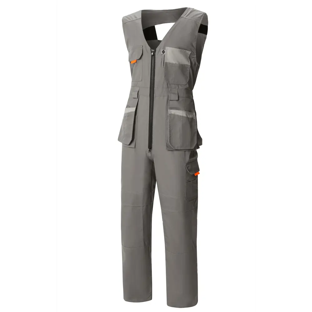 Фото Полукомбинезон рабочий Союзспецодежда Профессионал темно-серый размер 56-58 рост 170-176 см
