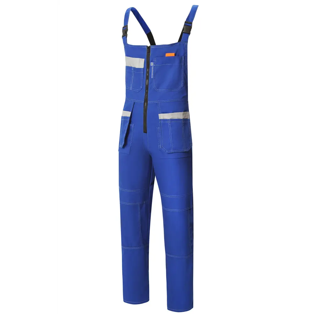 Фото Полукомбинезон рабочий Союзспецодежда Профессионал-2 василек/светло-серый размер 60-62 рост 182-188 см