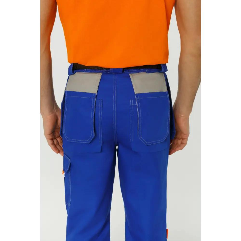 Фото 8 Брюки рабочие Союзспецодежда Профессионал василек/светло-серые размер 44-46 рост 158-164 см Фото 8 Брюки рабочие Союзспецодежда Профессионал василек/светло-серые размер 44-46 рост 158-164 см