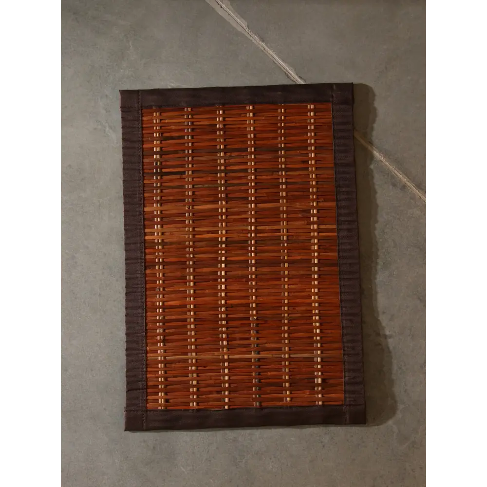 Фото 3 Коврик декоративный плетеный Сима-Ленд ротанг 60х40 см Фото 3 Коврик декоративный плетеный Сима-Ленд ротанг 60х40 см