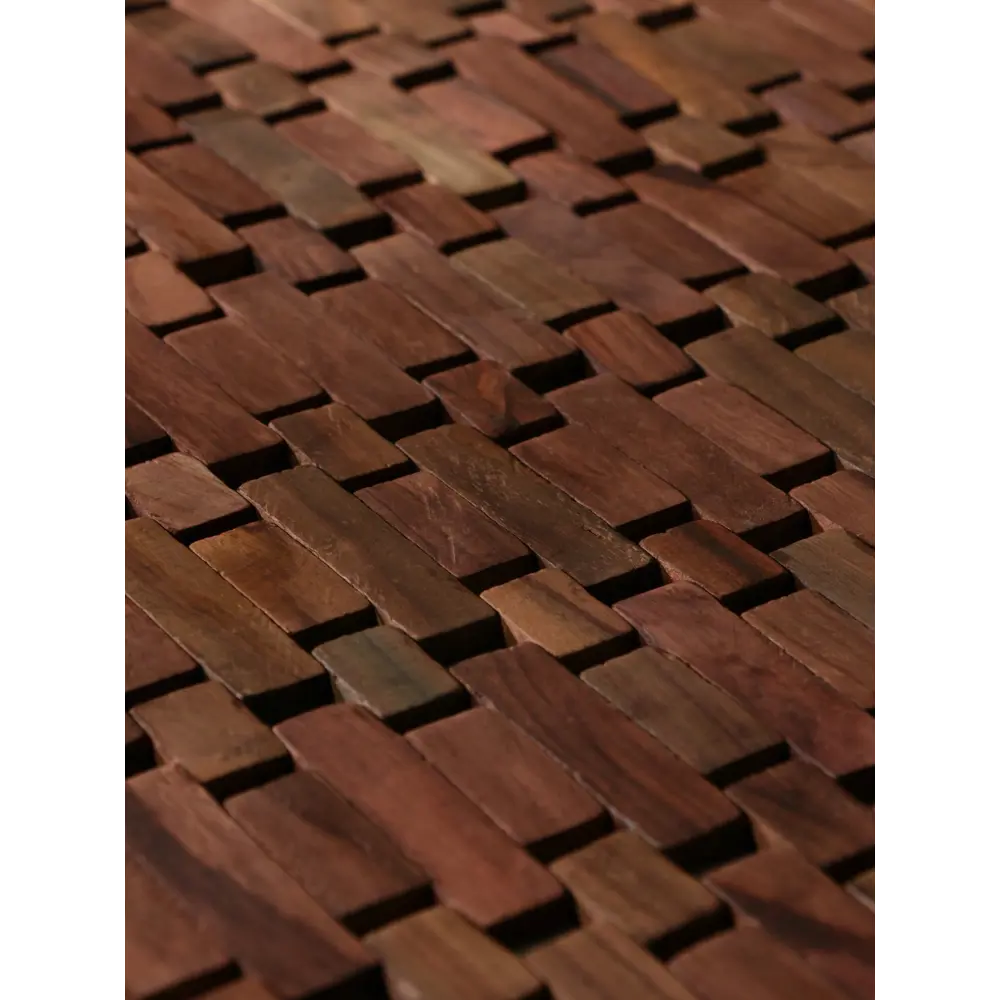 Фото 7 Коврик декоративный плетеный Сима-Ленд тиковое дерево 200х200 см 10464506 Фото 7 Коврик декоративный плетеный Сима-Ленд тиковое дерево 200х200 см 10464506