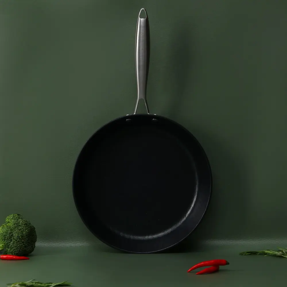 Фото 11 Сковорода Magistro Rock Stone. d 28 см. h 5 см. АП Greblone C3. Индукция 9929980