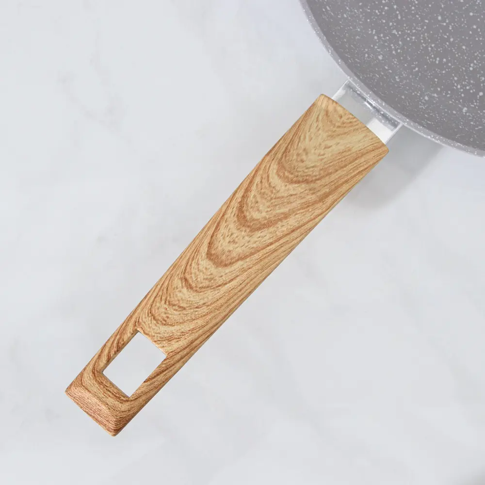 Фото 4 Сковорода кованая Natural 26 см. с а/п покрытием. ручка soft-touch. индукционное дно 3678341