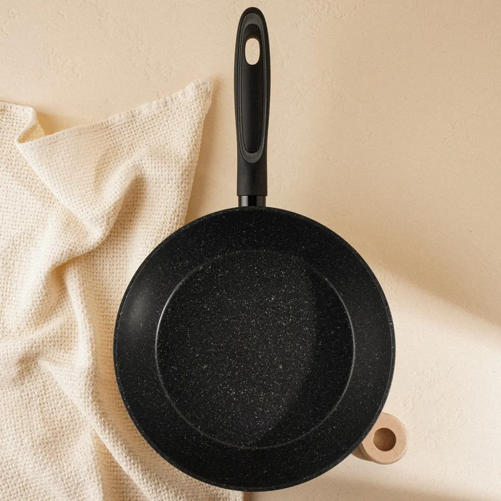 Фото 4 Сковорода с высоким бортом Sima-Land Home d 26 см. h 70 мм. индукция 9802723 Фото 4 Сковорода с высоким бортом Sima-Land Home d 26 см. h 70 мм. индукция 9802723