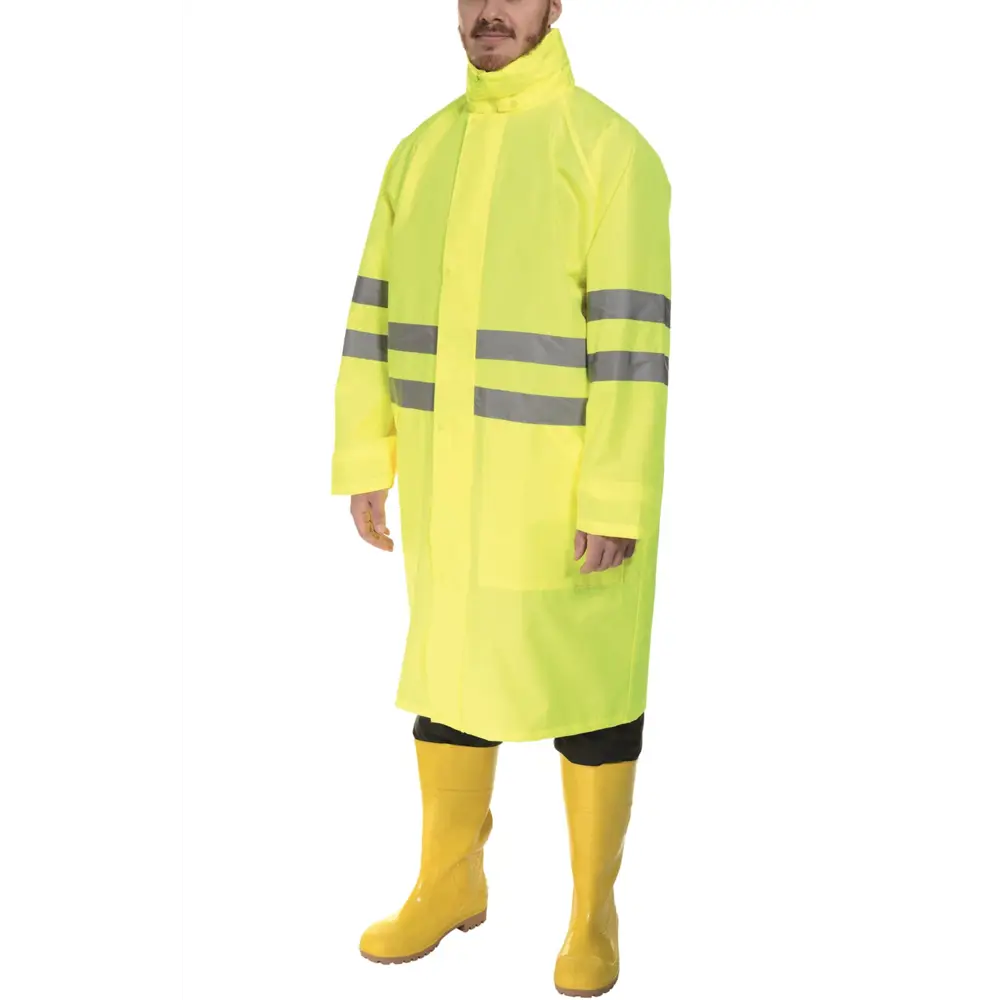 Фото 3 Плащ рабочий Союзспецодежда Альбатрос Плюс цвет лимонный размер M