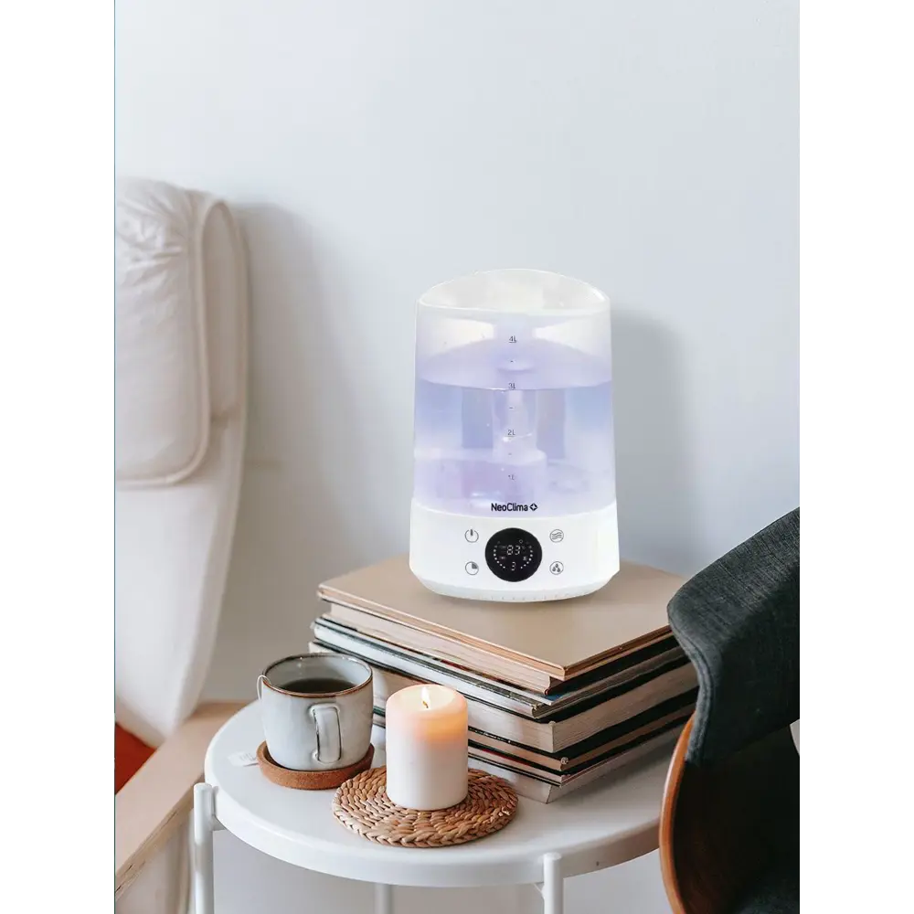 Фото 4 Увлажнитель воздуха Neoclima NHL-400E 4 л с подсветкой цвет белый