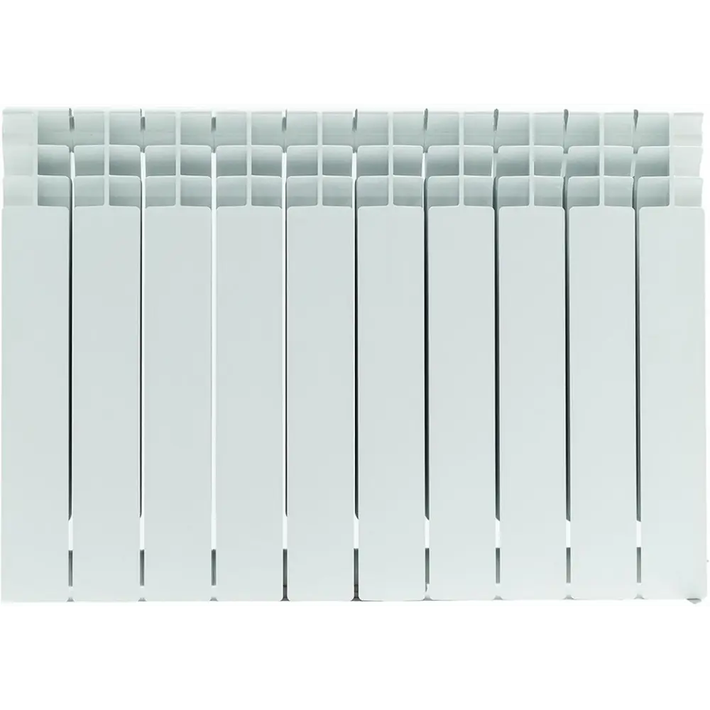 Фото Радиатор секционный Stout Titan 500 SRB-3310-050013 500/100 13 секций боковое подключение биметалл цвет белый с кронштейном Фото Радиатор секционный Stout Titan 500 SRB-3310-050013 500/100 13 секций боковое подключение биметалл цвет белый с кронштейном