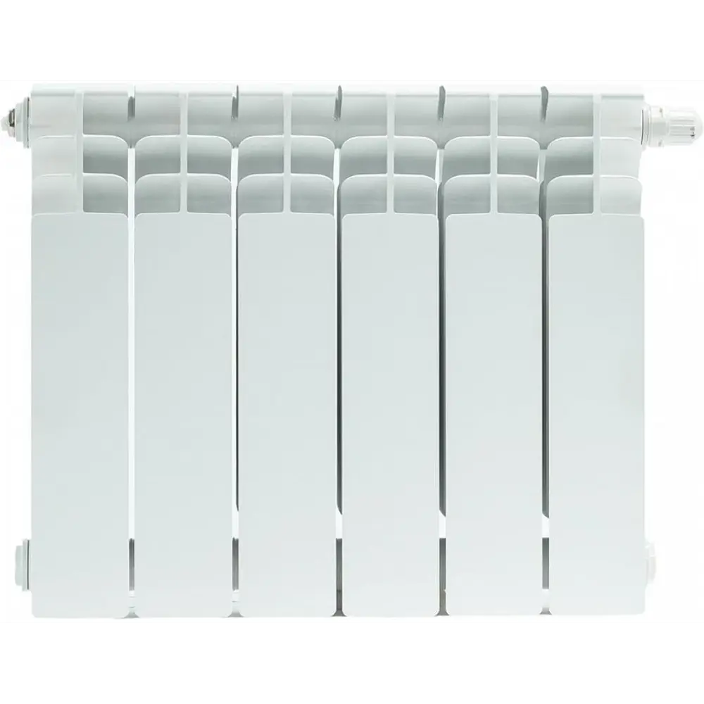 Фото Радиатор секционный Stout Titan 350 SRB-3320-035005 350/100 5 секций боковое подключение биметалл цвет белый с кронштейном Фото Радиатор секционный Stout Titan 350 SRB-3320-035005 350/100 5 секций боковое подключение биметалл цвет белый с кронштейном