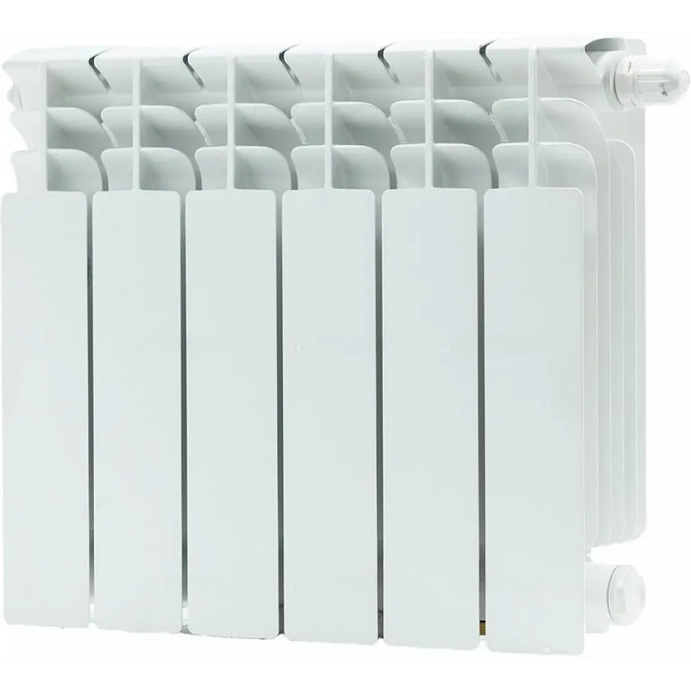 Фото 2 Радиатор секционный Stout Titan 350 SRB-3320-035005 350/100 5 секций боковое подключение биметалл цвет белый с кронштейном Фото 2 Радиатор секционный Stout Titan 350 SRB-3320-035005 350/100 5 секций боковое подключение биметалл цвет белый с кронштейном