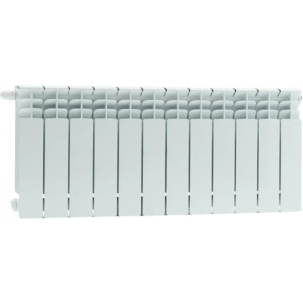 Фото 3 Радиатор секционный Stout Titan 350 SRB-3320-035012 350/100 12 секций боковое подключение биметалл цвет белый с кронштейном Фото 3 Радиатор секционный Stout Titan 350 SRB-3320-035012 350/100 12 секций боковое подключение биметалл цвет белый с кронштейном