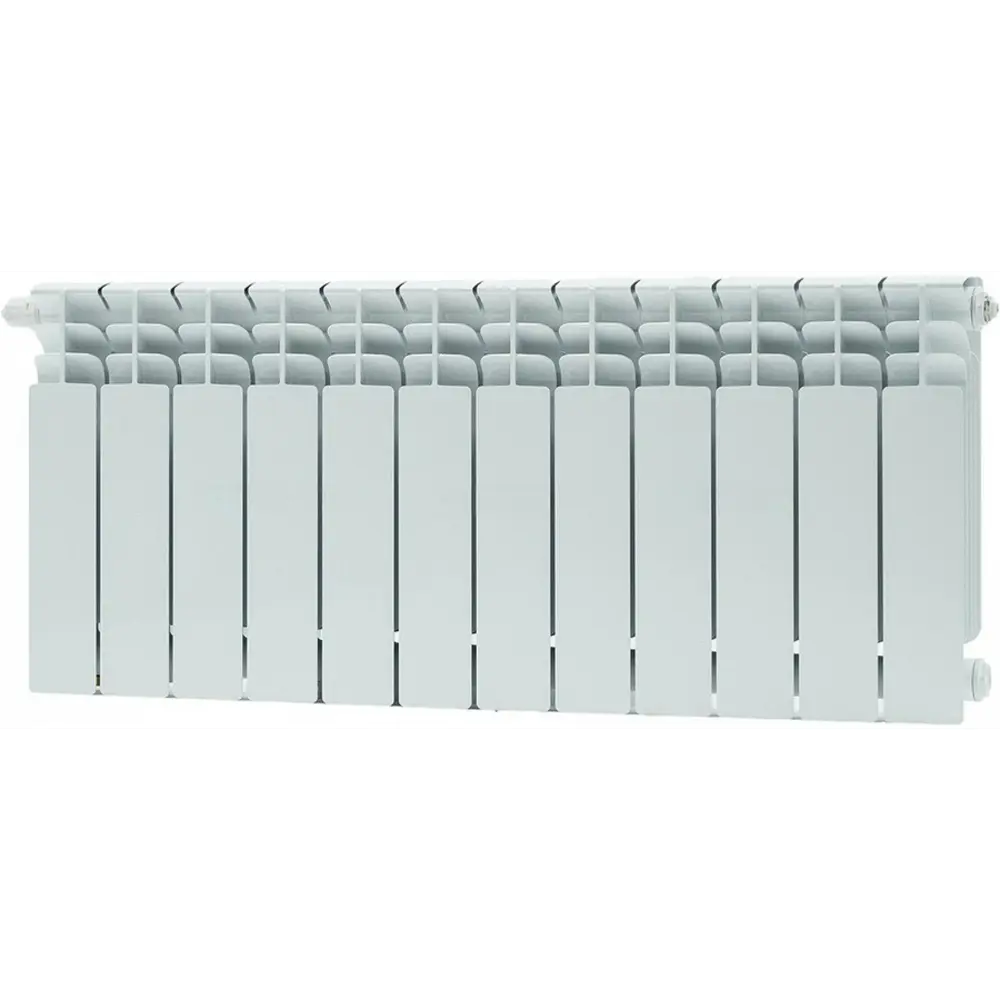 Фото 2 Радиатор секционный Stout Titan 350 SRB-3320-035012 350/100 12 секций боковое подключение биметалл цвет белый с кронштейном Фото 2 Радиатор секционный Stout Titan 350 SRB-3320-035012 350/100 12 секций боковое подключение биметалл цвет белый с кронштейном