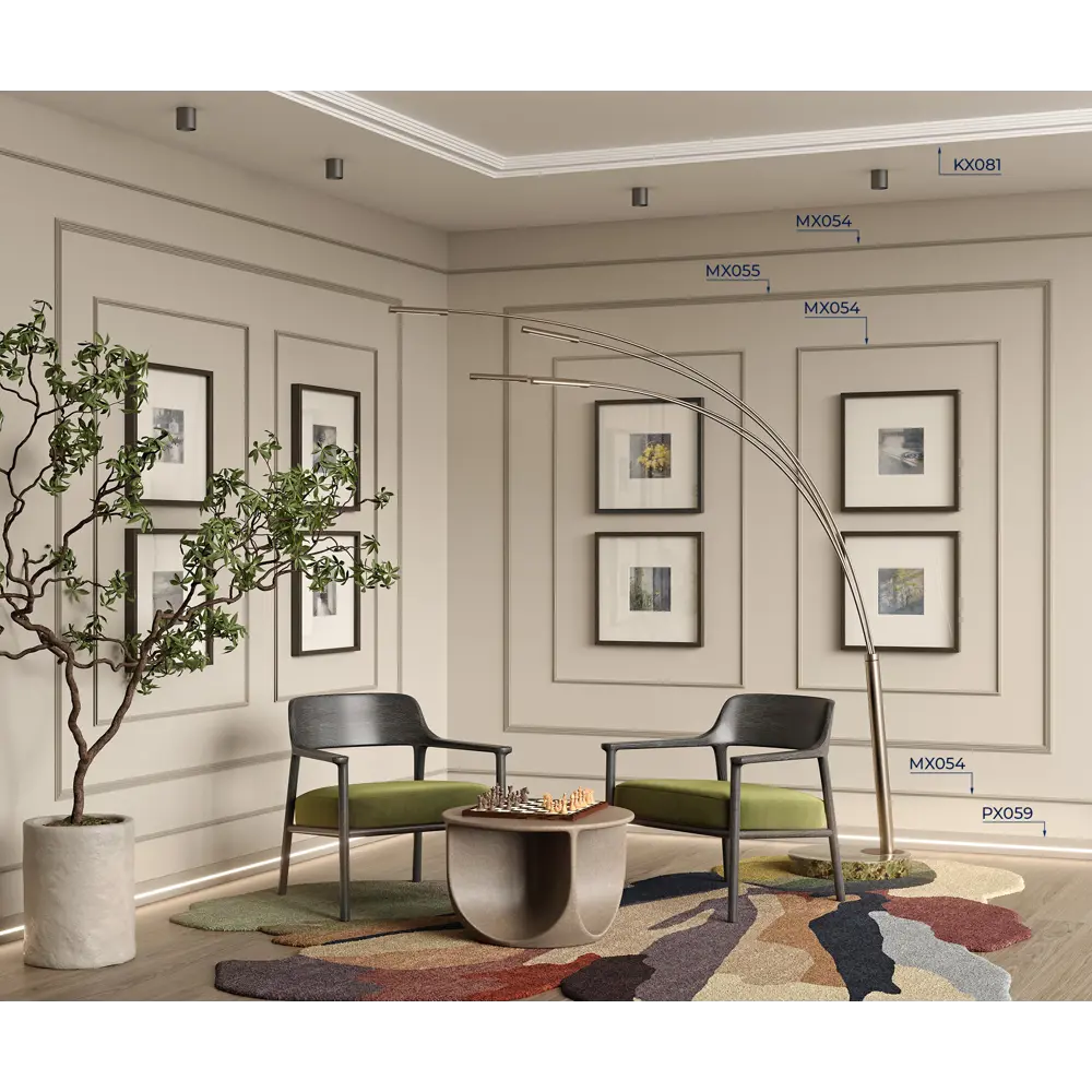 Фото 2 Плинтус Cosca décor 00-00087566 на стену и потолок полистирол белый 2000x12x12 мм 1 шт