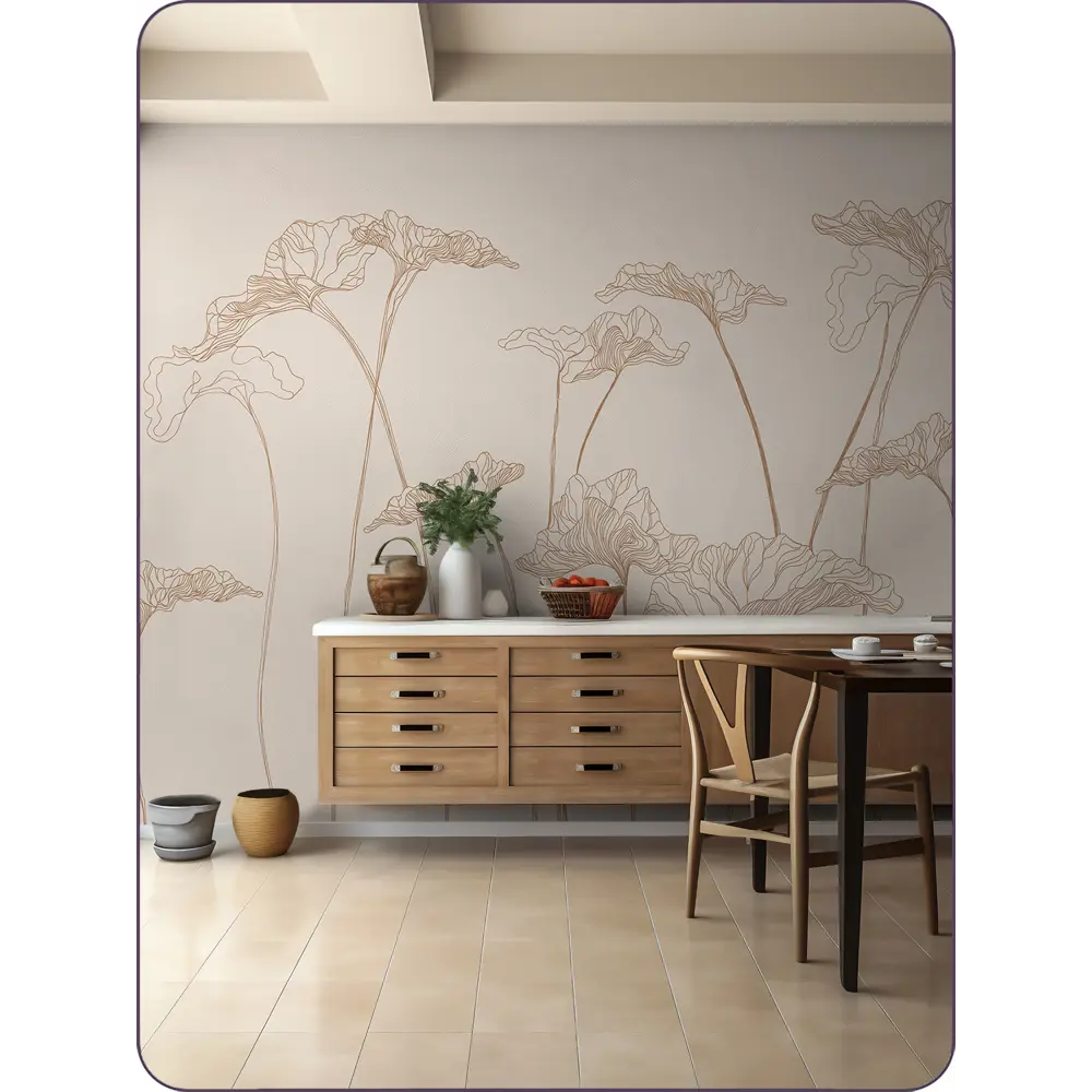 Фото 4 Фотообои флизелиновые Barton wall 3d цветы растения 400x270 см Фото 4 Фотообои флизелиновые Barton wall 3d цветы растения 400x270 см