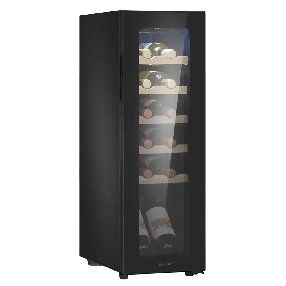 Фото 4 Винный шкаф Weissgauff 27х82.7х49 см 12 бутылки цвет черный Фото 4 Винный шкаф Weissgauff 27х82.7х49 см 12 бутылки цвет черный