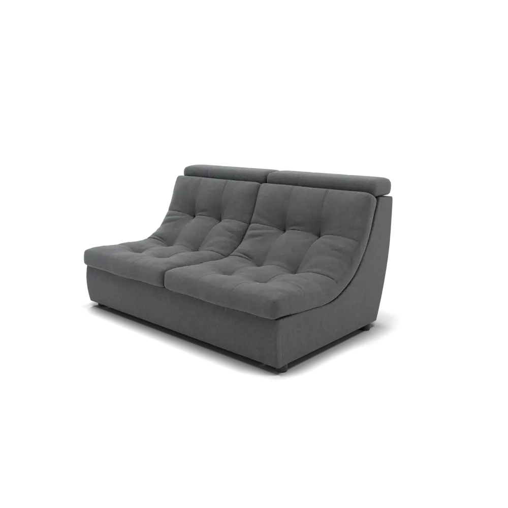 Фото 2 Диван прямой Золотое руно Монако-1 ППУ Квест-14 118x103x60 см ткань цвет серый Фото 2 Диван прямой Золотое руно Монако-1 ППУ Квест-14 118x103x60 см ткань цвет серый